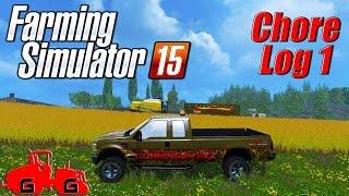 Farming Simulator 15: Chore Log 1 - New Roots!