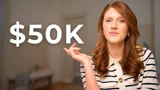 How to Hit $50K FAST as a Web Designer (Without Burnout!)