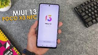 UPDATE MANUAL MIUI 13 POCO X3 NFC, ANDROID 12