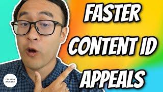  Now Launching  Faster Content ID Appeals!