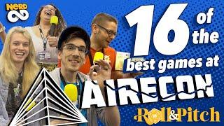 16 of the best games at AIRECON | Roll & Pitch from Nerd OD