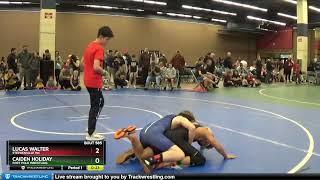 98 Lbs Cons. Semi - Lucas Walter, Stephenville WC Vs Caiden Holiday, Fort Polk Wrestling 6cac