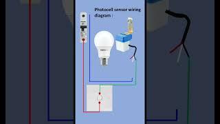 How to connect photocell sensor ?  | photocell sensor wiring diagram | sensor  @Electricalgenius