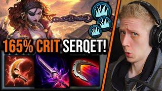 165% Crit Serqet Build Is HILARIOUS! - Inters3ct SMITE