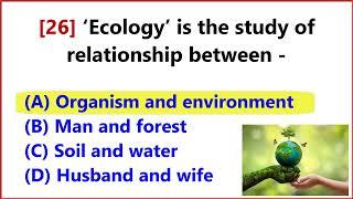 70 GK of Environment and Sustainable Development, Economics  An Introduction, Earth GK Questions