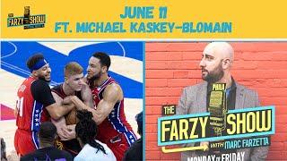 NBA Reporter Michael K-B of CBSSports.com Previews Sixers Hawks & NBA Playoffs | The Farzy Show 6/11