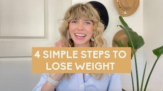 4 Simple Steps to Lose Weight | Registered Dietitian Weight Loss Specialist