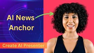 How to Create AI News Presenter And Include in Your Videos?