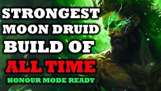 Absolute SAVAGE Moon Druid Build In Baldur's Gate 3 (Honour Mode DESTRUCTION Full Level 1-12 Guide)