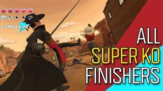 Zorro the Chronicles | All Super KO & Finishers