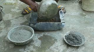 Easy Way To Make A Mini Cement Stove From The Old Container   WiN REACH