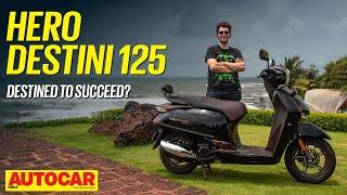 Hero Destini 125 review - Serious Suzuki Access challenger now | First Ride | Autocar India