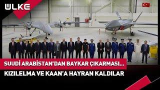 Suudi Heyetinden Baykar Çıkarması... Kızılelma ve Kaan'a Hayran Kaldılar! #haber