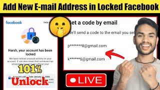 how to change email in locked Facebook account  | how to unlock Facebook account without identity 