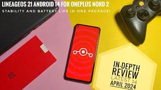 lineageos 21 android 14 custom rom for oneplus nord 2 | best stability with battery life