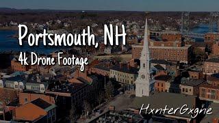 Portsmouth, NH | Mavic 2 Pro 4k Drone Footage