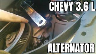 how to Replace Alternator Chevrolet Traverse 3.6