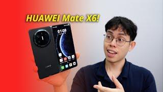 Fon lipat terbaru HUAWEI kembali! Makin syok guna - HUAWEI Mate X6