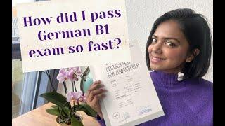 5 Tips on passing German B1 exam easily  | English Vlog