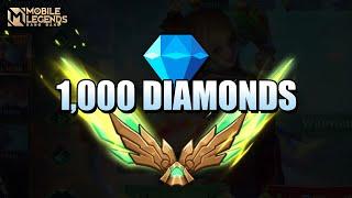 WHAT CAN YOU GET WITH 1,000 DIAMONDS?