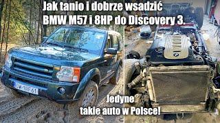 Jak tanio i dobrze wsadzić BMW M57 i 8 HP do Discovery3. Jedyne takie auto w Polsce!