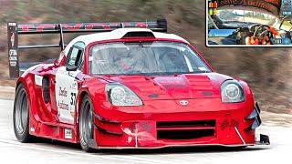 830Hp Toyota MR2 Super GT V6 Turbo || ONBOARD Simola KING OF THE HILL