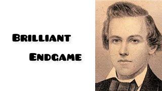 Paul Morphy Vs William Wills | Brilliant Endgame