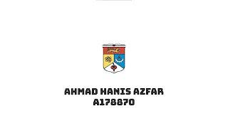 A178870 - AHMAD HANIS AZFAR (WARM UP)