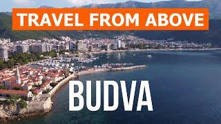 Budva from drone | 4k video | Montenegro, Budva from above