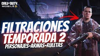 EMPEZO!! SE FlLTRA PERSONAJES - ARMAS - RULETAS y más! Temporada 2 | COD Mobile | Rido