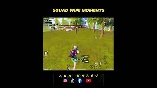 Squad Wipe Moments | 4 finger claw pubg mobile | BGMI best 4X Sensy