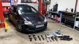 Overhauling the Suspension on my 420BHP GTI Edition 30!