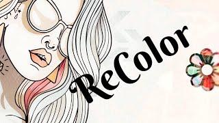 Recolor App Review - Coloring Book at its best