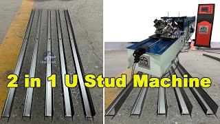 U Stud Roll Forming Machine