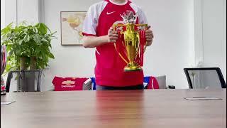 Arsenal Gold Cup Trophy  Trophy replica