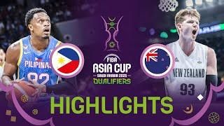 Gilas Pilipinas end drought vs. New Zealand | Highlights | FIBA Asia Cup 2025 Qualifiers