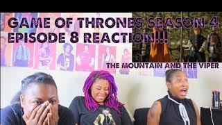 Game of Thrones Season 4 Episode 8 REACTION!!! The Mountain and the Viper