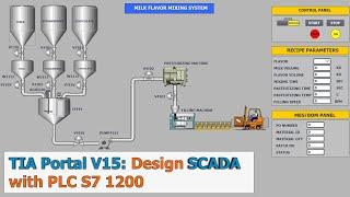 TIA Portal: Design SCADA with PLC S7 1200 In 90 Minutes Part 1