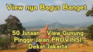 TERBAIK!!! TANAH MURAH DI BOGOR 50 JUTA-AN | HUBUNGI 0877-8840-3350