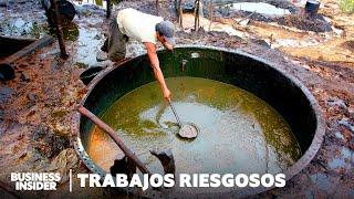 Trabajadores en Peligro: El Horror de los Pozos de Petróleo Tóxicos | Trabajos Riesgosos