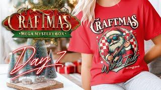 The BEST Direct To Film Transfers for Shirts Craftmas MEGA Mystery Box Day 7!