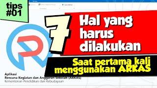 Tutorial ARKAS - Cara menggunakan ARKAS 2022 dari awal sampai Pengesahan RKAS - ARKAS 3.3