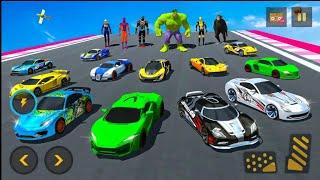 Enjoy GT racing stunts car game | Impossible Car stunt 3D #viral