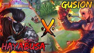 KHAYABUSA x GUSION MONTAGE | SPEED HACK ON! - MLBB