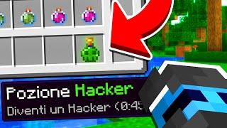 HO BEVUTO UNA POZIONE HACKER SU MINECRAFT - ITA