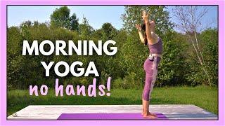 10 min HANDS FREE Morning Yoga (no downward dog or plank)