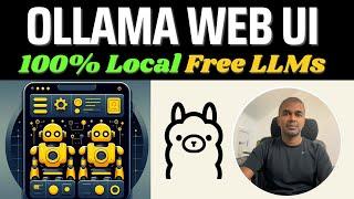 Ollama Web UI  How to run LLMs 100% LOCAL in EASY web interface? (Step-by-Step Tutorial)