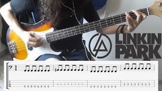 Tutorial Bass Cover + TAB On Screen Linkin Park - What I've Done (Tribute to Chester Bennington)