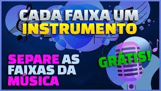 SUPER SITE QUE SEPARA O VOCAL (A VOZ)  E OS INSTRUMENTOS DA MUSICA! É GRÁTIS!