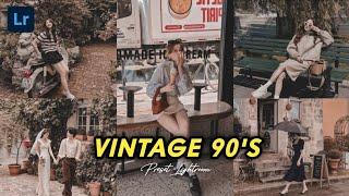 50+ PRESET LIGHTROOM TERBARU 2024 | VINTAGE 90'S | LIGHTROOM TUTORIAL